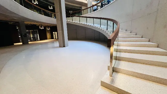 Trappen stairs terrazzo flooring