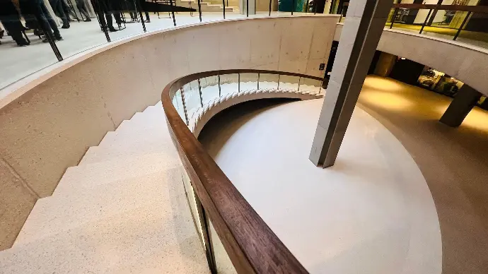 terrazzo trappen stairs